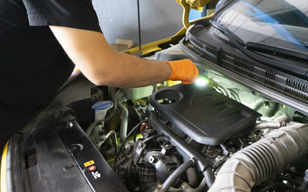 Car Engine Inspection